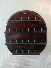 Vintage Dark Wooden Thimble