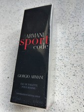 Armani Code Sport Pour Homme Eau de Toilette 75ml