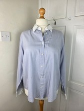 ARKET Blue White Pin Stripe