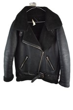 ZARA WOMAN Black Faux Leather