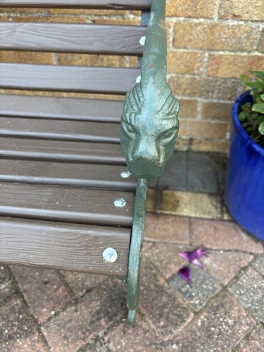 Vintage wrought iron benches - wrought,