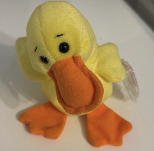 Beanie baby yellow - baby, duck
