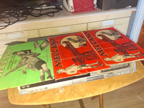 Meccano instruction books - meccano,