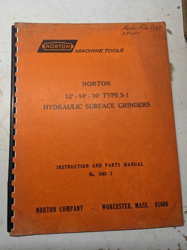 Norton operator service manual - operator,