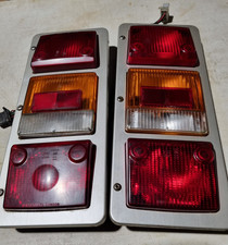 PAIR BMAC 343 REAR LIGHT CLUSTERS VINTAGE BUS COACH MOTORHOME LAMP NON-LED