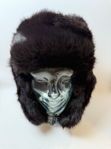 Ushanka hat russian real - hat,