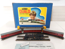 OO Gauge HORNBY DUBLO EDL14  2-6-4 Tank Passenger Train Set - Original Box c1953