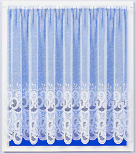 Amy Leaf Patterned White Net