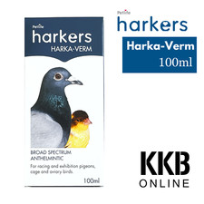 Harkers Harka-Verm Liquid Round /Hair Wormer Pigeon Bird Worming Treatment