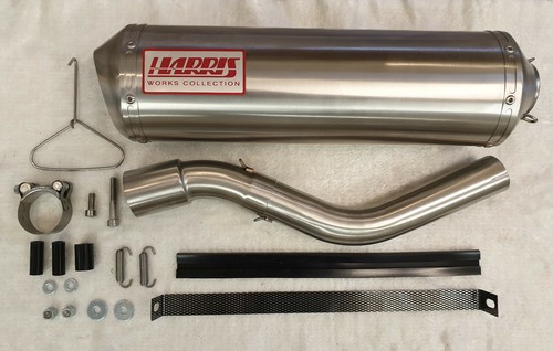 Kawasaki klr650 exhaust - kawasaki, harris