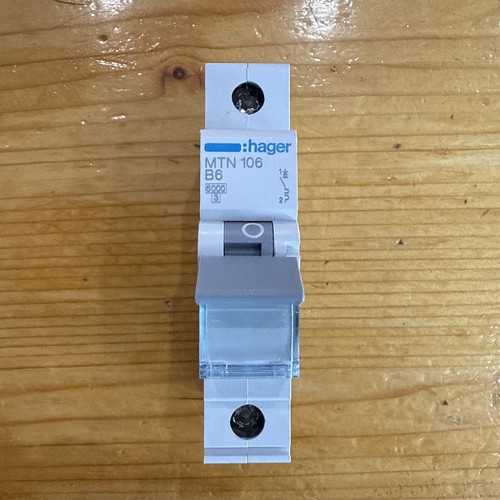 Hager amp type b circuit - b6, amp,