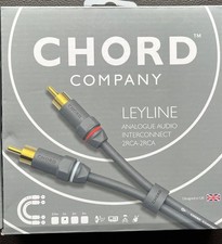Chord Company -  Leyline - 2 RCA to 2 RCA Cable - 1m