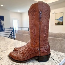 LUCCHESE 1883 Caiman Boots 8.5