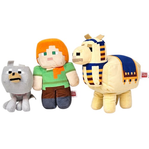Minecraft plush bundle - minecraft,