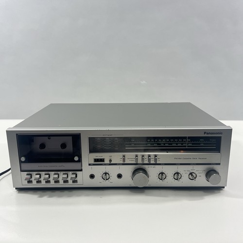 Panasonic cassette deck - cassette,