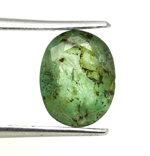 Natural green emerald - ct,