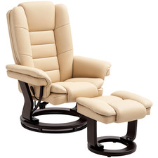 HOMCOM Swivel Manual Recliner
