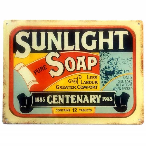 Sunlight soap tin - soap,