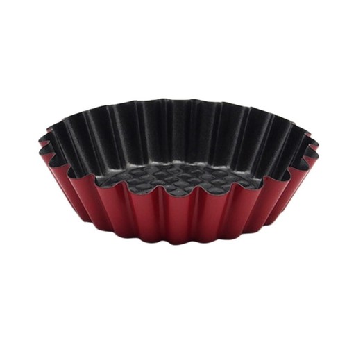 Small flan tins fluted - 4\'\',