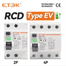 RCCB Type EV 2P 4P Earth