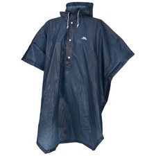 Adult Trespass Unisex Lightweight Waterproof Rain Poncho Canopy