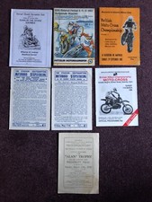 Motor cycle racing programmes