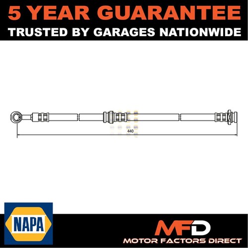 Brake hose front - brake, napa