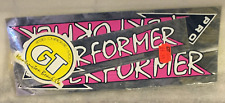 GT PRO PERFORMER  STICKER Pack NOS OLD SCHOOL BMX Rare 80s item