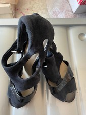 z M&S AUTOGRAPH NAVY SUEDE &