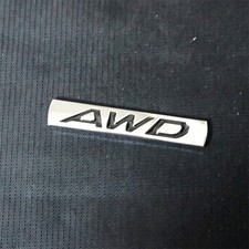 Chrome black awd metal - 1x,