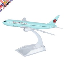 16cm Air Canada B777 Airplane Model 1:400 Simulation Aircraft Airliner Ornaments