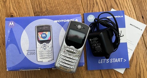 Motorola c350 phone - motorola, boxed