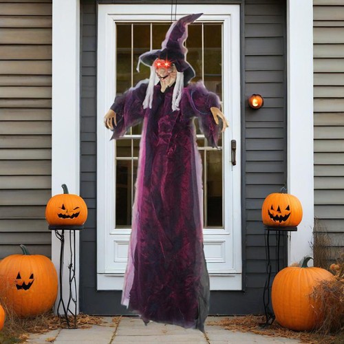 Halloween witch prop animated - witch,