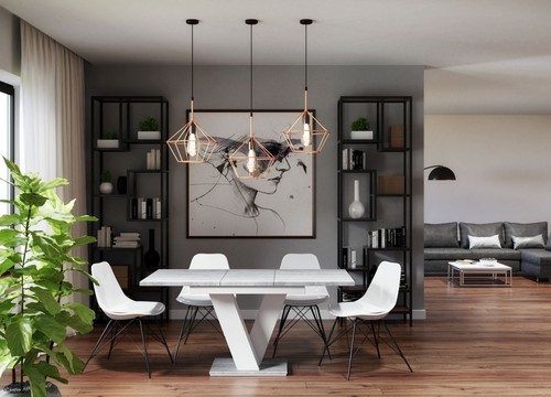 Masiv extending dining - extending,