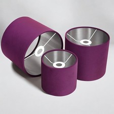 Velvet Lampshade for Ceiling
