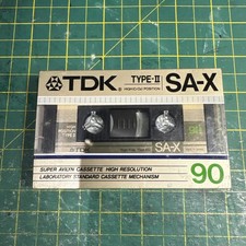 1986 TDK SA-X90 IEC II TYPE II