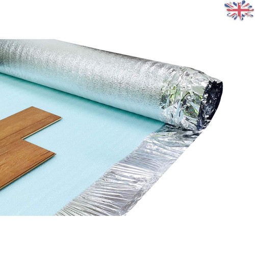 3mm acoustic silver - silver, underlay