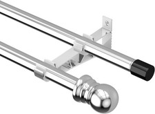Double Curtain Pole -