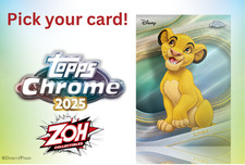 2025 Disney Topps Chrome Base - Pick your card - Complete Your Set