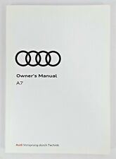 AUDI A7 MK1 OWNERS MANUAL