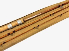 B James & Sons Avocet 11’6″ three piece vintage cane rod with bag stunning or...