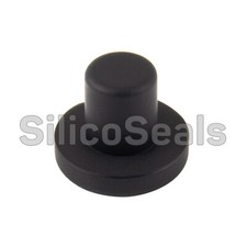 Hole Plug Silicone Rubber T-Insert Bung Blanking Seal Cap Pipe Tube (3-51.3mm)