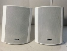 Pair Of White Pulse Wall Speakers