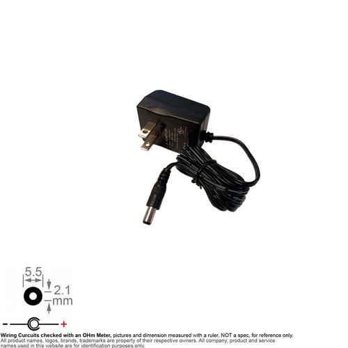 Power adapter 5521 6vdc - ac,