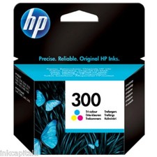 HP No 300 Colour Original OEM Inkjet Cartridge CC643EE Deskjet Printer