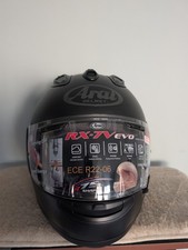 Arai Rx-7 Evo Frost Black