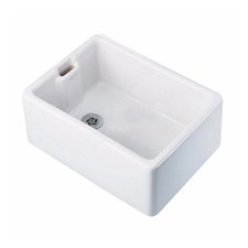 Armitage Shanks Belfast Heavy Duty Kitchen Sink 460mm L x 380mm W - White