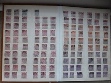 Large & Very high Cat GB QV Surface Printed Collection to 2/- unchecked - rf932