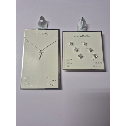 Sterling silver cross - sterling,