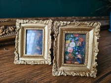 Pair of Mini Baroque Gold